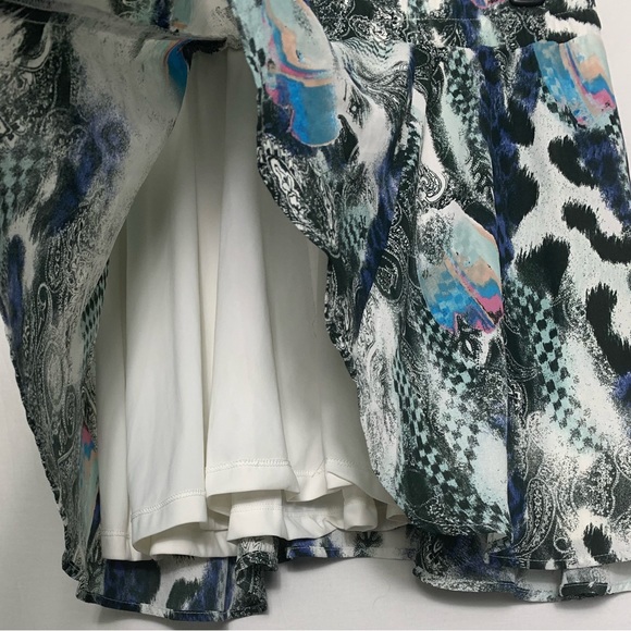 REVOLVE Gestuz | Multi Pattern Abstract Mini Skirt - 36 - Picture 3 of 5